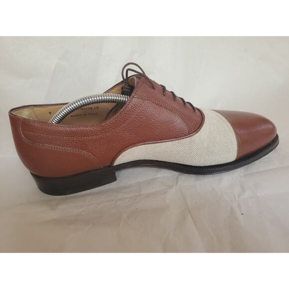 Designer BALLY mens Oxford Lace-up Dress Casual shoes Size 9D